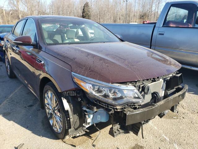 Salvage cars for sale at Louisville, KY auction: 2018 KIA Optima SXL