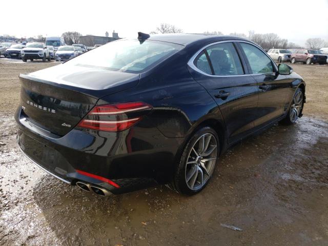 2022 GENESIS G70 BASE KMTG34TAXNU086839