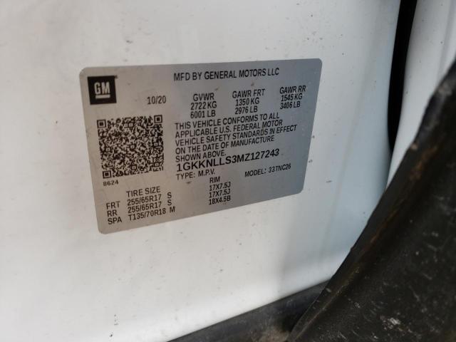 2021 GMC ACADIA AT4 1GKKNLLS3MZ127243