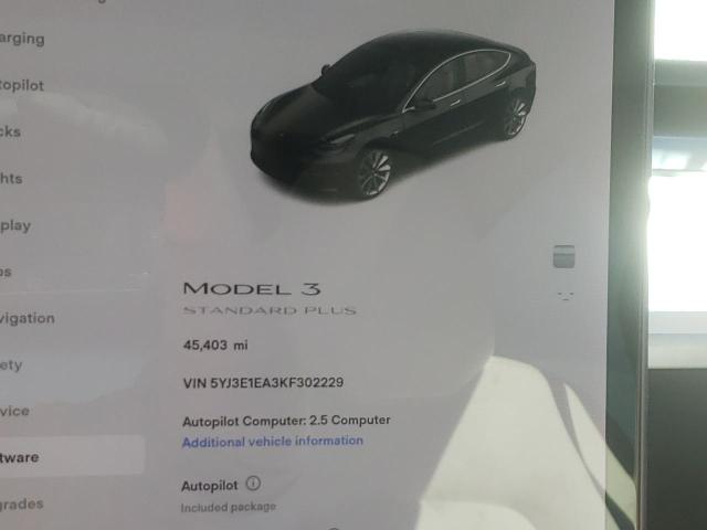 5YJ3E1EA3KF302229 Tesla Model 3 2019. Фото: 7