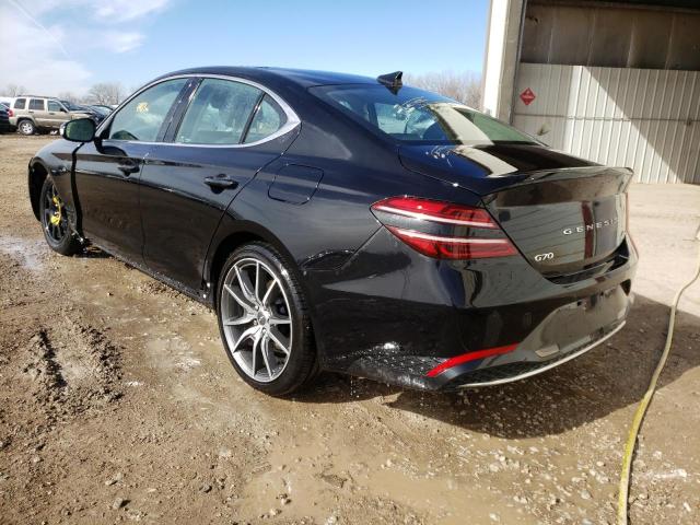 2022 GENESIS G70 BASE KMTG34TAXNU086839