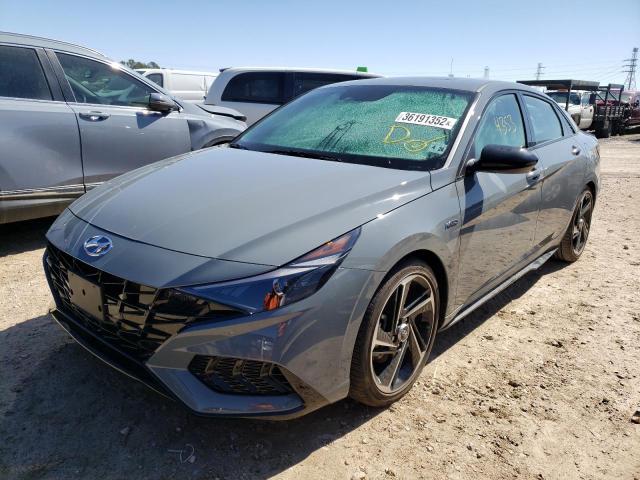 2021 HYUNDAI ELANTRA N KMHLR4AF7MU111216