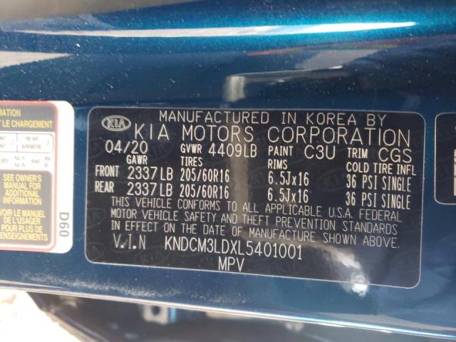 2020 KIA NIRO LXS KNDCM3LDXL5401001