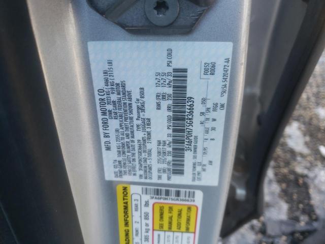 2016 FORD FUSION SE 3FA6P0H75GR366639