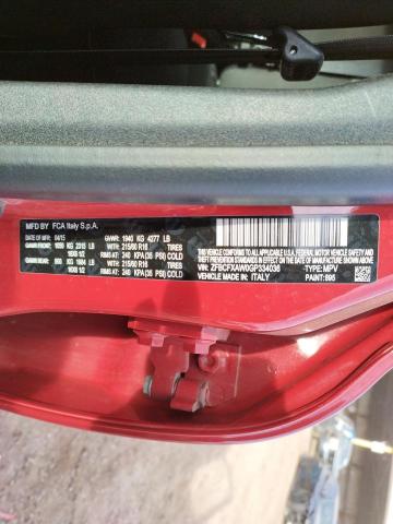 2016 FIAT 500X POP ZFBCFXAW0GP334036