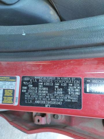 2017 KIA NIRO FE KNDCB3LC6H5085343