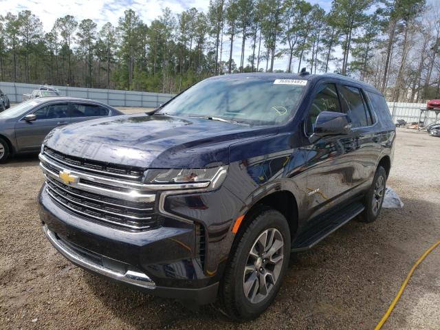 2022 CHEVROLET TAHOE LT 1GNSKNKDXNR118700