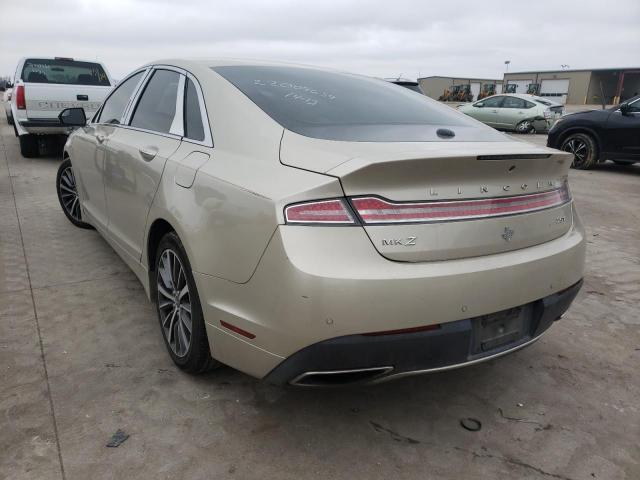 2017 LINCOLN MKZ PREMIE 3LN6L5A93HR645163