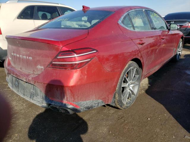 2022 GENESIS G70 BASE KMTG34TAXNU088932