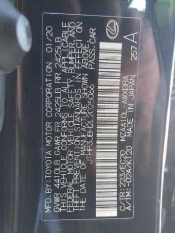 2020 LEXUS UX 200 JTHP3JBH2L2025066