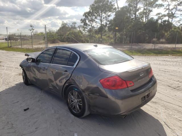  INFINITI G37 2013 Сірий