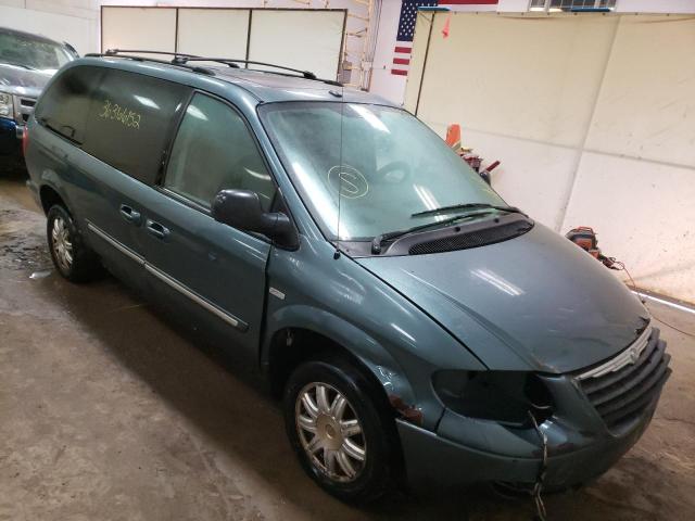 Salvage cars for sale from Copart Davison, MI: 2007 Chrysler Town & Country