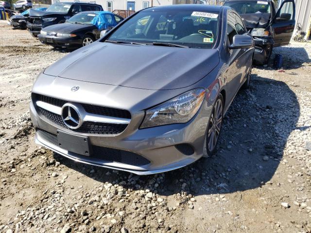  MERCEDES-BENZ CLA 250 4M 2018 Сірий