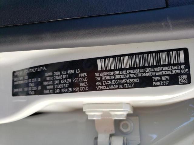 2021 JEEP RENEGADE T ZACNJDC16MPM36203