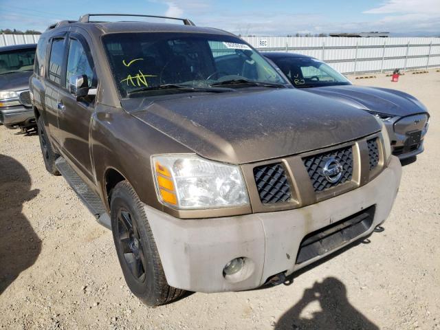 Salvage cars for sale from Copart Anderson, CA: 2004 Nissan Armada SE