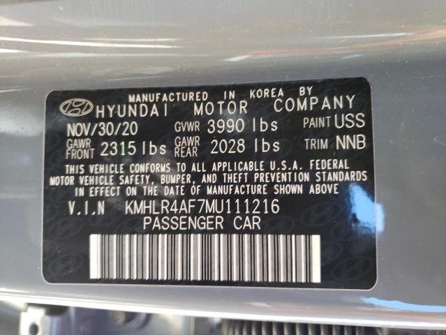 2021 HYUNDAI ELANTRA N KMHLR4AF7MU111216