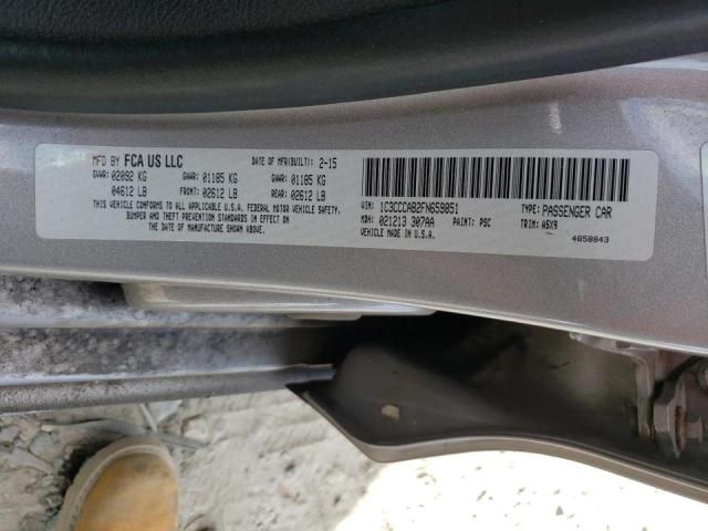 1C3CCCAB2FN659851 Chrysler 200 Limite 2015. Фото: 9