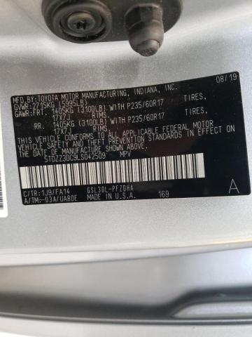 2020 TOYOTA SIENNA L 5TDZZ3DC9LS042509