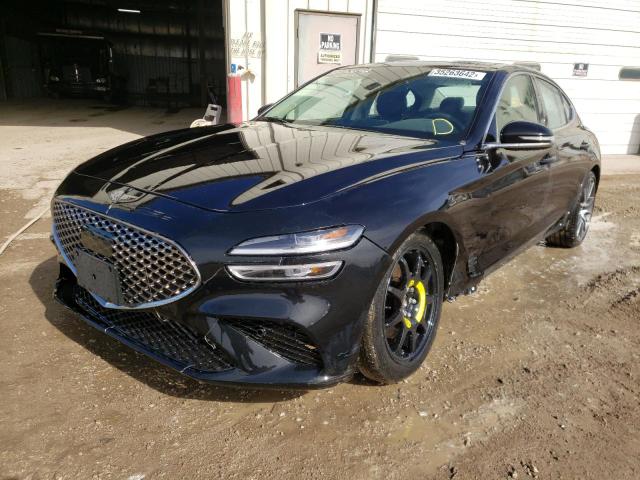 2022 GENESIS G70 BASE KMTG34TAXNU086839