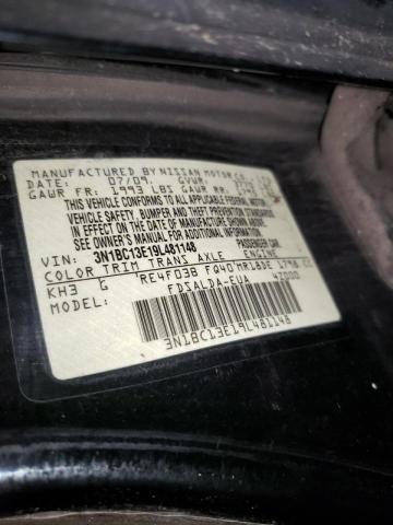 3N1BC13E19L481148 Nissan Versa S 2009. Фото: 9