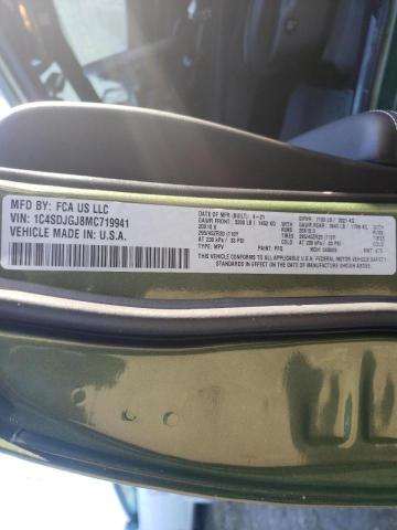 2021 DODGE DURANGO SR 1C4SDJGJ8MC719941