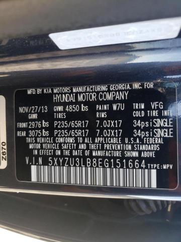2014 HYUNDAI SANTA FE S - 5XYZU3LB8EG151664