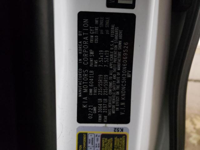 2022 KIA CARNIVAL E KNDNC5H30N6069526