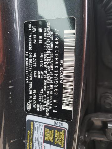 2017 KIA OPTIMA EX 5XXGU4L36HG134697