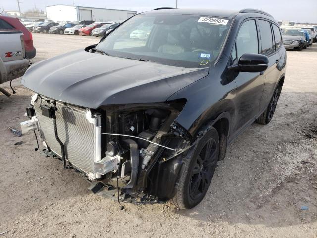 2021 HONDA PILOT BLAC 5FNYF6H74MB033676