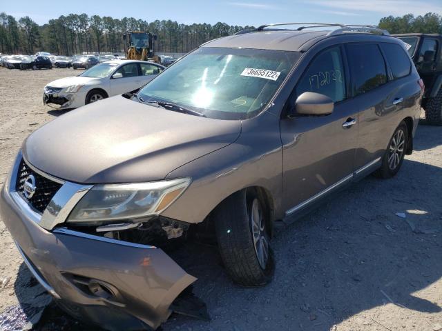 NISSAN PATHFINDER 2013 GRAY Photo 2