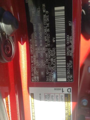 JTEBU5JRXL5796993 Toyota 4Runner Sr 2020. Фото: 9
