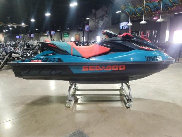 Salvage boats for sale at Dallas, TX auction: 2019 Seadoo Wake