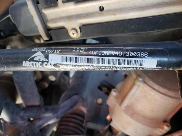 2013 ARCTIC CAT HDX700 4UF13MPV4DT300366