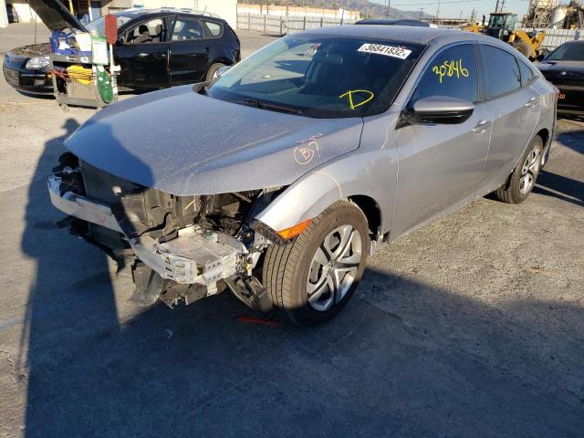 2HGFC2F57JH509193 Honda Civic Lx 2018. Фото: 1