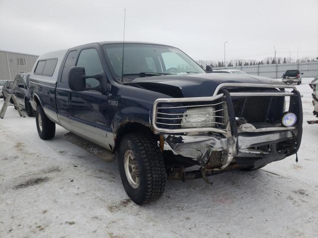 2002 FORD F350 SRW SUPER DUTY for sale at Copart AB - EDMONTON