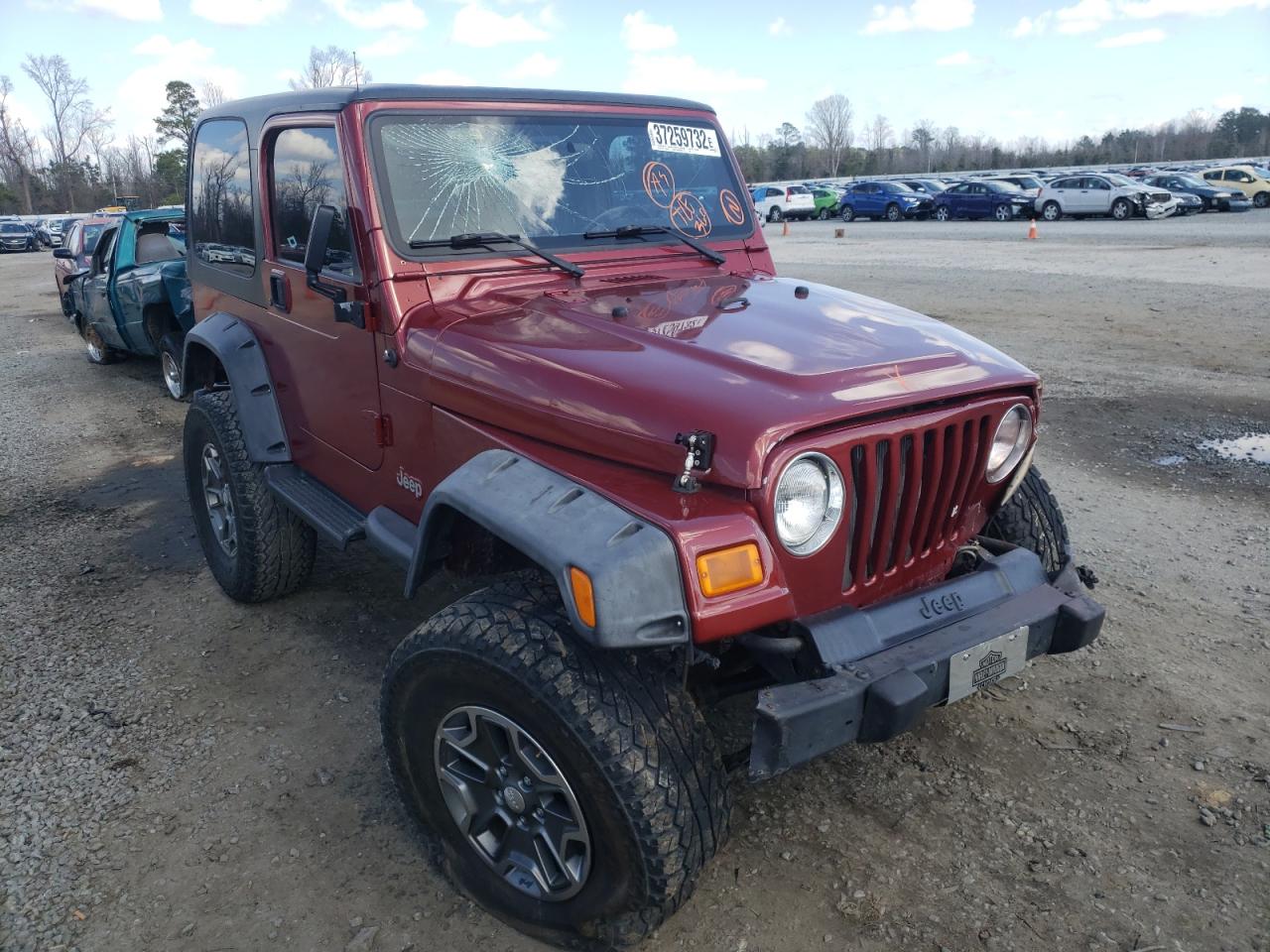 1999 Jeep Wrangler for sale at Copart Lumberton, NC Lot #37259*** |  