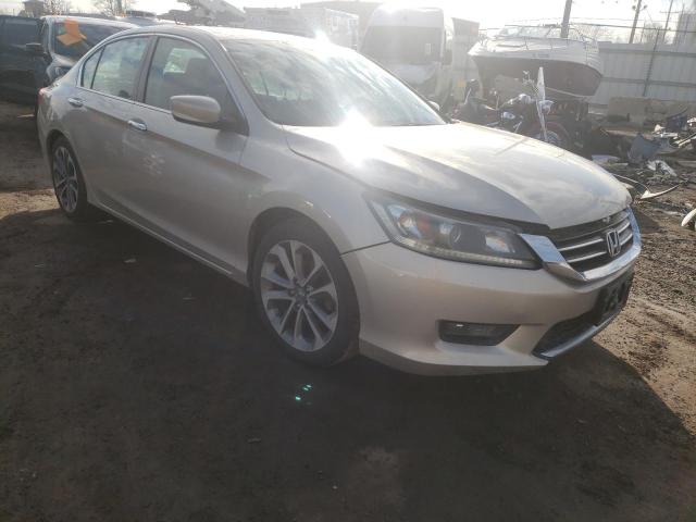 VIN: 1HGCR2F57EA198936 Auction: COPART Lot: 36629782 Location: IL - CHICAGO SOUTH 1HGCR2F57EA198936 HONDA ACCORD 2014 BEIGE Photo 1