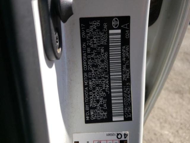 2018 TOYOTA COROLLA IM JTNKARJE1JJ555986