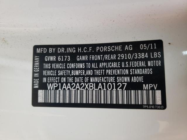 Фото: WP1AA2A2XBLA10127 - 10