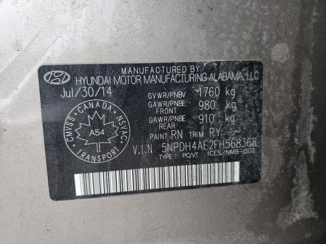 2015 HYUNDAI ELANTRA SE - 5NPDH4AE2FH568368