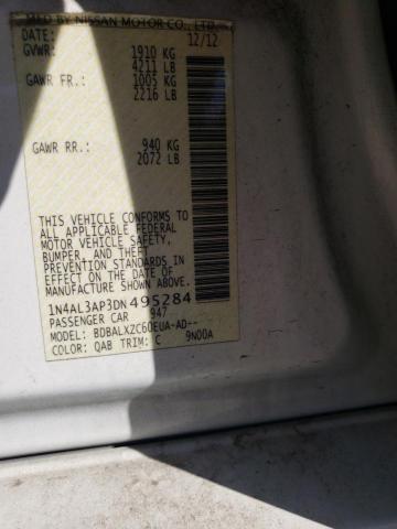 2013 NISSAN ALTIMA 2.5 - 1N4AL3AP3DN495284