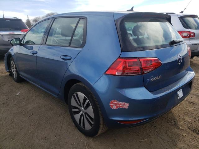 2016 VOLKSWAGEN E-GOLF SE WVWKP7AUXGW916108