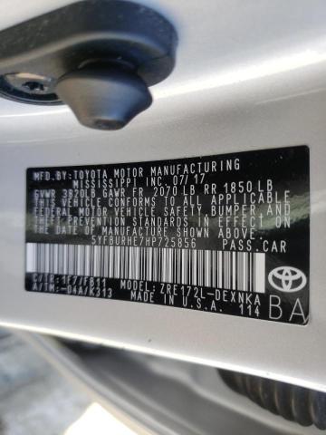 2017 TOYOTA COROLLA L - 5YFBURHE7HP725856