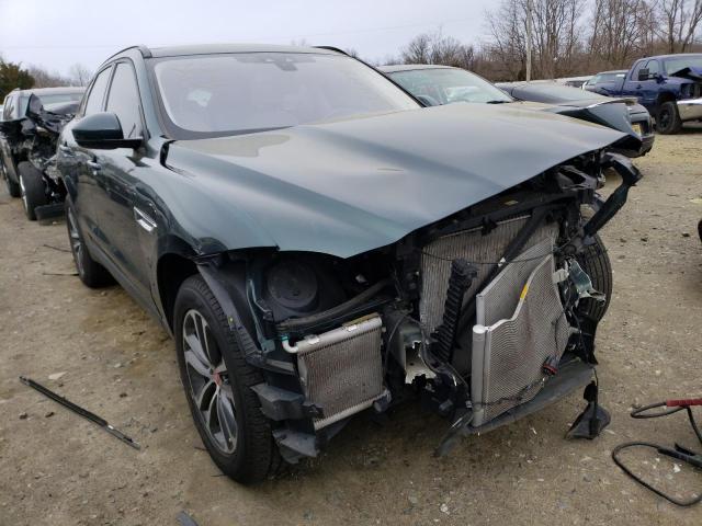 Salvage cars for sale from Copart Windsor, NJ: 2018 Jaguar F-PACE Premium