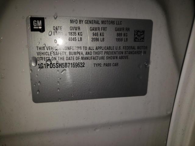 2011 CHEVROLET CRUZE LS - 1G1PD5SH5B7169632