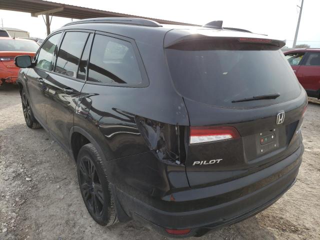 2021 HONDA PILOT BLAC 5FNYF6H74MB033676