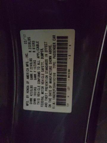 1HGCR2F35HA163198 Honda Accord Lx 2017. Фото: 9