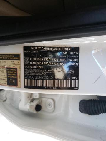 2013 MERCEDES-BENZ GLK 350 - WDCGG5HB2DG015183