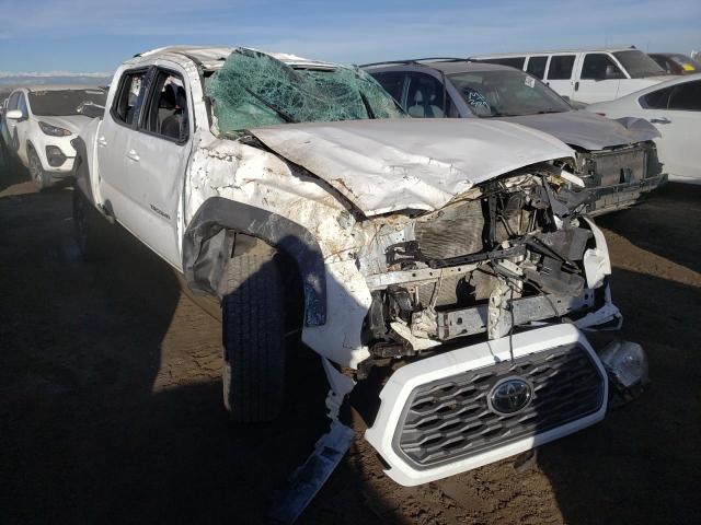 Salvage cars for sale from Copart Brighton, CO: 2021 Toyota Tacoma DOU