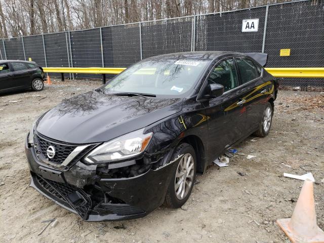 3N1AB7AP2KY217970 Nissan Sentra S 2019. Фото: 1